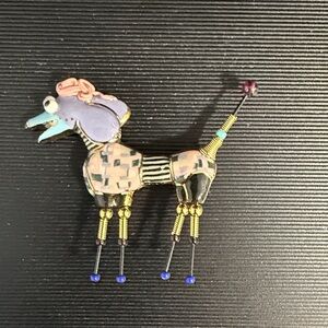 Cynthia Chuang & Erh-Ping Jewelry 10 Colorful Abstract poodle pride porcelain